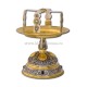 Set Sf Vase - aurit si argintat - cupa argint 925 - Apostoli relief - 1000 ml AT 320-58