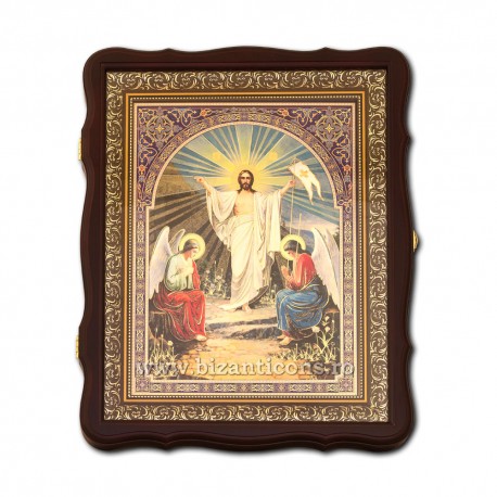 SET ICOANE PRAZNICARE in rama 42x52cm - 13 icoane ICR 17
