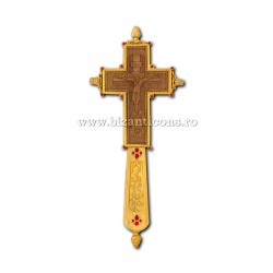 CRUCE Bin. AURITA - lemn sculptat - 26x11 cm MT 123-46