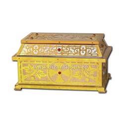 RACLA aurita si argintata 70X40X40cm O 140-1351