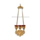 CANDELA LANT traforata - 3 candele - aurita R 110-75