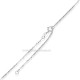 95-11-1 cruce Ag925 - 1,48 g - pietre - mat - Sofia’S