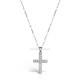 95-12-2 cruce Ag925 - 2,12 g - pietre - platinat - Sofia’S
