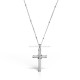 95-19-2 cruce Ag925 - 3,93 g - pietre - platinat - Sofia’S