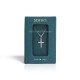 95-21-2 cruce Ag925 - 1,4 g - pietre - platinat - Sofia’S