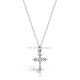 95-22-2 cruce Ag925 - 1,5 g - pietre - platinat - Sofia’S