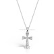 95-27-2 cruce Ag925 - 2,21 g - pietre - platinat - Sofia’S