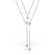 95-62-2 cruce Ag925 - 2,4 g - pietre - platinat - Sofia’S