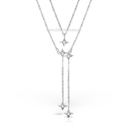 95-62-2 cruce Ag925 - 2,4 g - pietre - platinat - Sofia’S