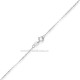 95-7-2 cruce Ag925 - 0,87 g - pietre - platinat - Sofia’S