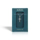 95-8-2 cruce Ag925 - 1,86 g - pietre - platinat - Sofia’S