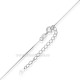 95-8-2 cruce Ag925 - 1,86 g - pietre - platinat - Sofia’S