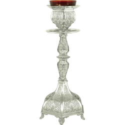 CANDELA masa No5 argintata Hexa 3 O 48-515