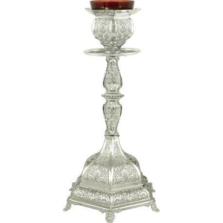 CANDELA masa No5 argintata Hexa 3 - X40-323Ag CANDELA masa No5 argintata Hexa 3 - X40-323Ag