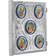 EVANGHELIE argintata - icoana cu pietre O 33-317