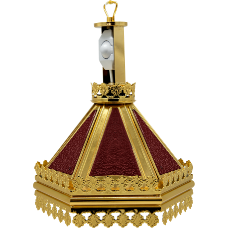 FANAR strana aurit - rosu hexa gravat O 110-1128 FANAR strana aurit - rosu hexa gravat O 110-1128