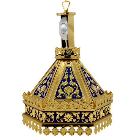 FANAR strana aurit email albastru hexa O 109-1115 FANAR strana aurit email albastru hexa O 109-1115