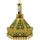 FANAR strana aurit email verde hexa O 109-1120