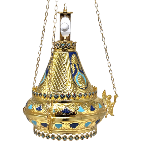 FANAR strana aurit gravat - email 33x40cm O 109-1122C FANAR strana aurit gravat - email 33x40cm O 109-1122C