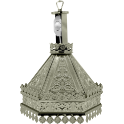 FANAR strana argintat hexa gravat O 109-1112