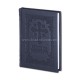 73-705 Carte de Rugaciuni - legata in piele - neagra - 12,3 x 17,3 cm