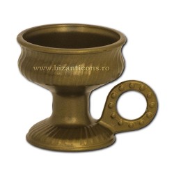 CATUIE antimoniu fara capac MICA 6cm - Bronz D81-6Br 22/bax