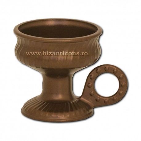 CATUIE antimoniu fara capac MICA 6cm - Cupru D81-6Cu 22/bax CATUIE antimoniu fara capac MICA 6cm - Cupru D81-6Cu 22/bax