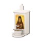 125-530 Candela cu ulei - portelan - 24,5x16x11 cm - Sf. Cuv. Arsenie de la Prislop