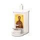 125-542 Candela cu ulei - portelan - 24,5x16x11 cm - Sf Ilarion Felea 