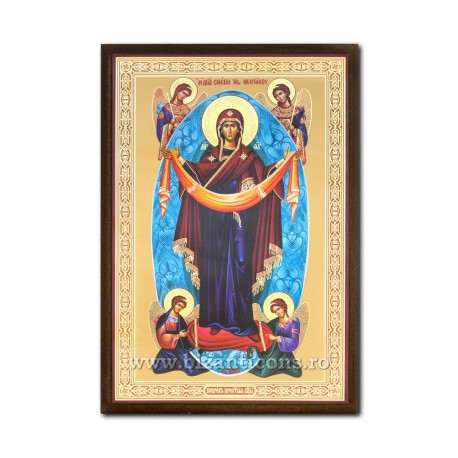 1876-191 Icoana fond auriu 22x30 - Acoperamantul MD