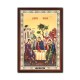 1876-215 Icoana fond auriu 22x30 - Sf Treime