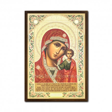 1876-745 Icoana fond auriu 22x30 - MD Kazan