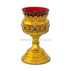 Candela masa aurita - pietre zirconiu AT 113-94