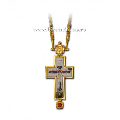 CRUCE Stavrofor Bronz aurit - email AT 140-167