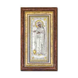 Icoana argintata - pietre - rama maro 27x46 MD Stareta - Gerontissa K1061-018