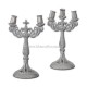 SET Dicher Tricher filigram argintat - pietre rosii AT 118-94
