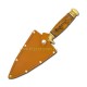 Copie mare A - maner lemn - lama INOX 6x13,5+11cm M103-122