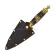 Copie mare A - maner os + cruce - lama INOX 6x13,5+13cm M103-128