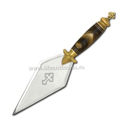 Copie mare B - maner os + cruce - lama INOX 7x16,5+13cm M103-129