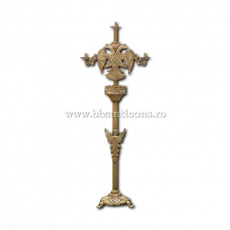 SFESNIC Imparatesc 3brate - lumanare - patina M191-13 SFESNIC Imparatesc 3brate - lumanare - patina M191-13
