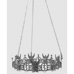 HOROS CANDELA argintat - 35cm X58-499Αg / O 78-830 Ag