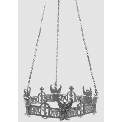 HOROS CANDELA argintat - 33cm X58-500Αg / O 78-831 Ag