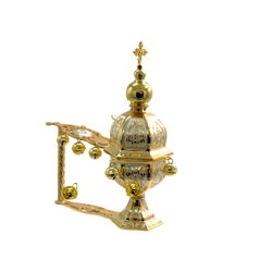 CADELNITA MANA hexa 0 aurita si argintata O 93-973