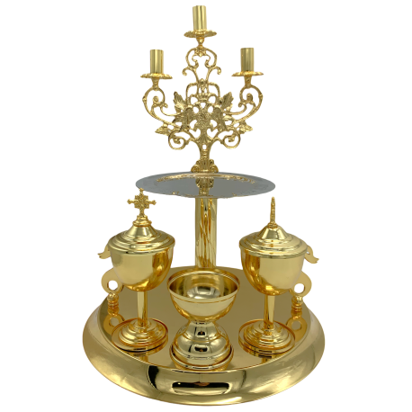 LITIER cu VULTUR aurit O 97-1016