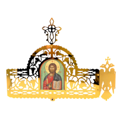 ELEMENT HOROS 70x30cm - bronz aurit O 114-1154