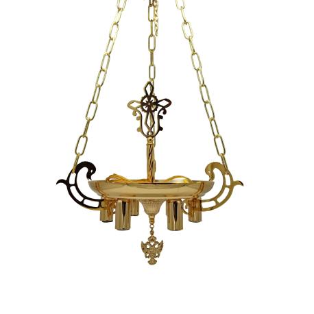 POLICANDRU altar 6 becuri aurit O 111-1138