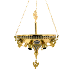 POLICANDRU altar 6 becuri aurit email O 111-1140