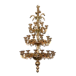 POLICANDRU M3 BRONZ - Aghioritic 80 becuri aurit O 117-1170G