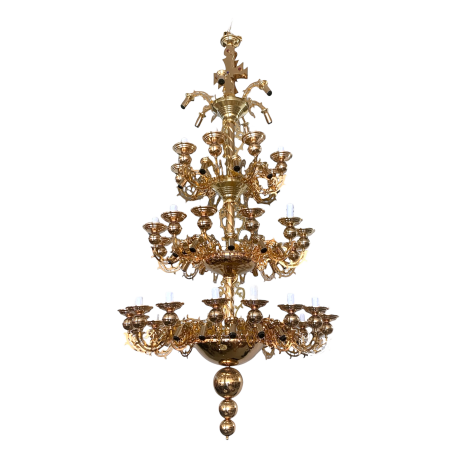 POLICANDRU M3 BRONZ - Aghioritic 80 becuri aurit O 117-1170G