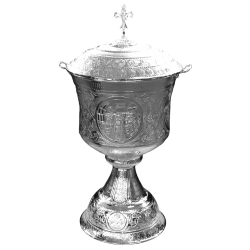 CRISTELNITA cizelata 50 litri nichelata O 127-1241D